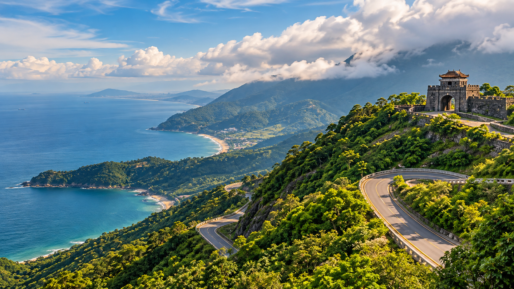 Hai Van Pass on a Hoi An to Hue day trip