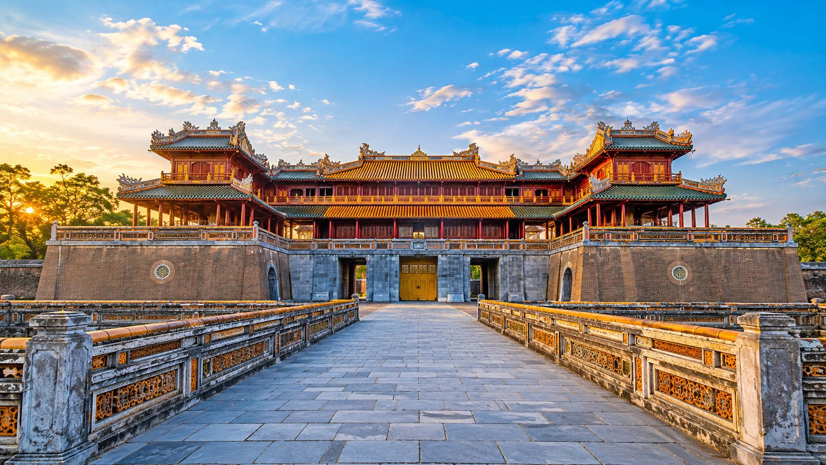 Thien Mu Pagoda and Perfume River in Hue