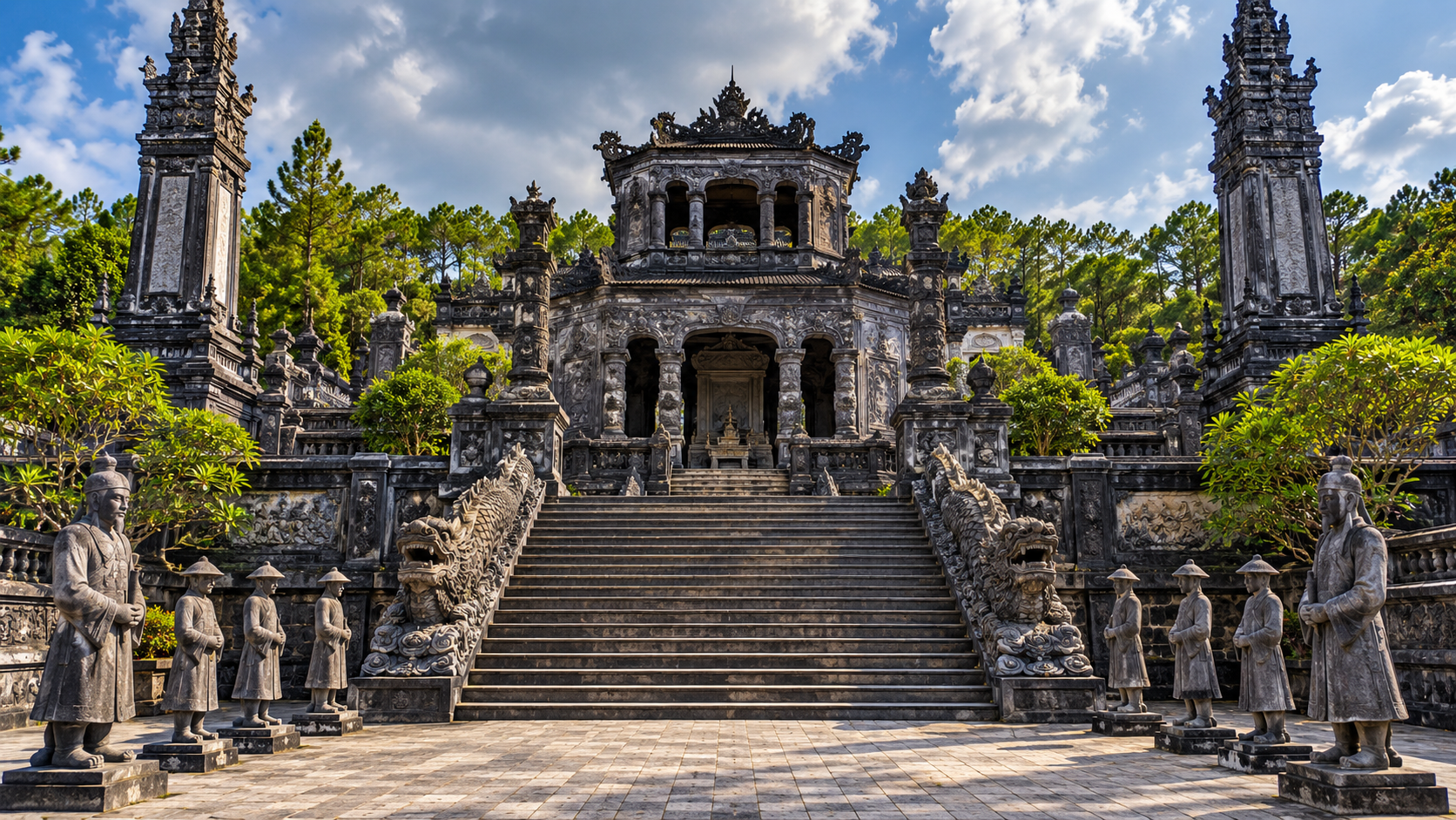 Khai Dinh Tomb on a Hue day trip from Hoi An